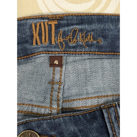 Kut From the Kloth Jeans Womens Size 4 Blue Skinny Dark Wash Stretch Denim Pants - Picture 11 of 12